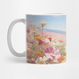 Field of Flowers in the Midday Mug